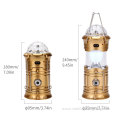Rechargeable Portable Solar LED Emergency Camping Lantern